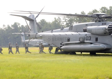 OSW 2014 helicopter airlift operations