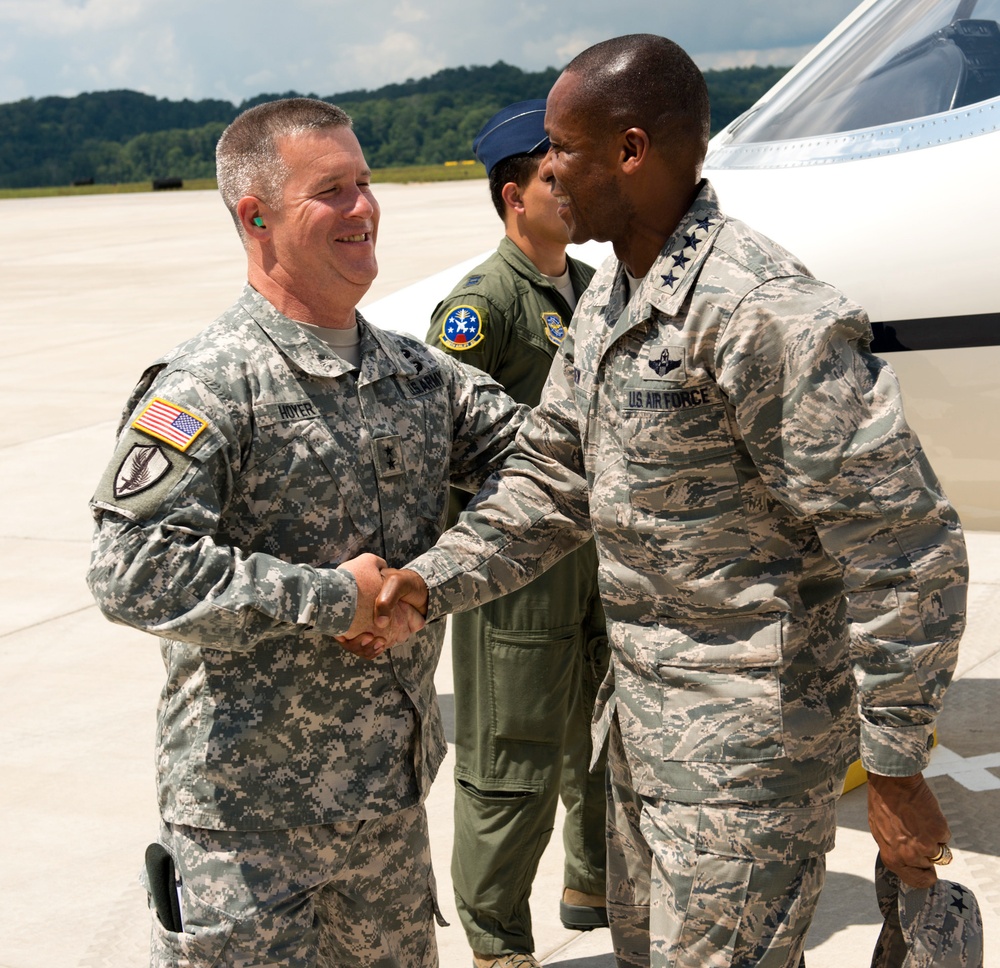 AMC commander visits West Virginia