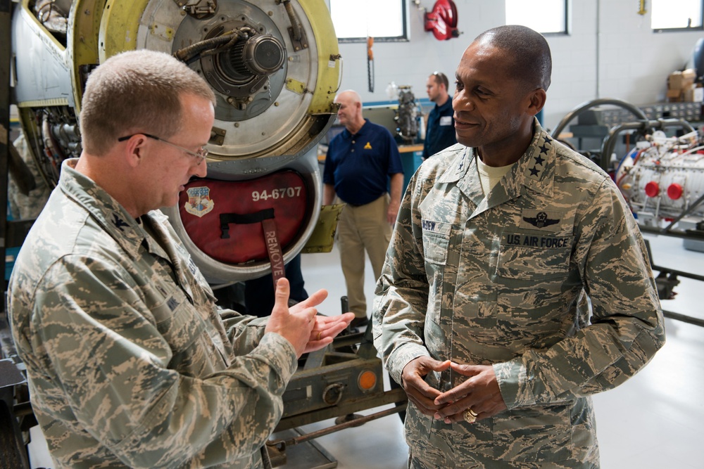 AMC commander visits West Virginia