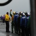 Aircraft firefighting drill aboard USS America