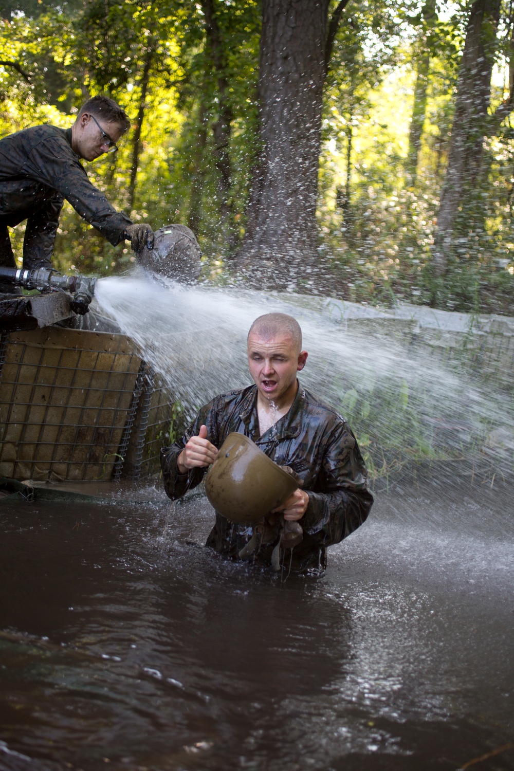 2nd Battalion, 2nd Marines test strength and teamwork in endurance course