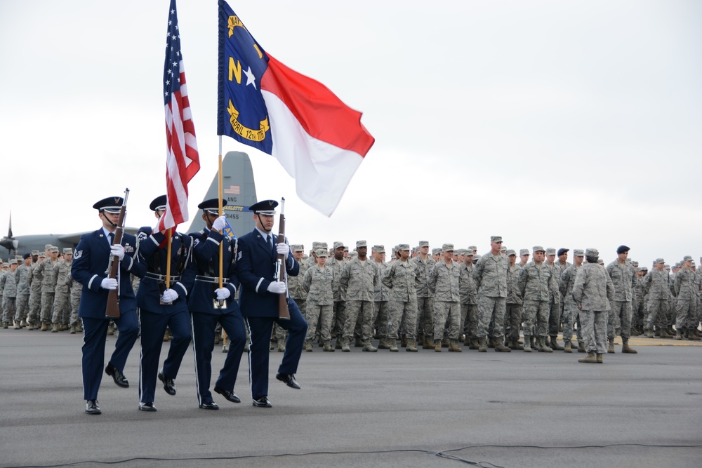 145th Airlift Wing dismisses colors