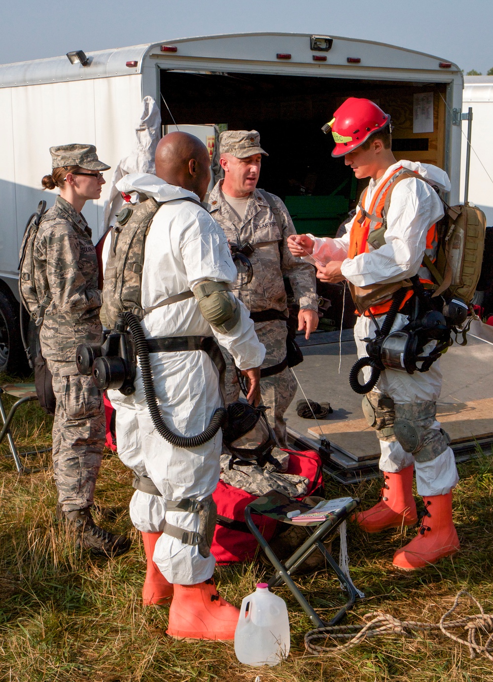 Search and extraction training at Vibrant Response 14