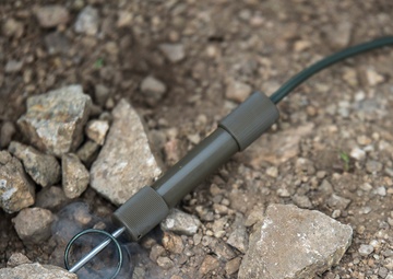 Exploding onto field, engineer Marines take range