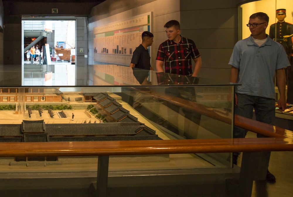 CAB Marines visit sites, gain perspective on Korean history