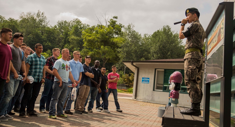 CAB Marines visit sites, gain perspective on Korean history