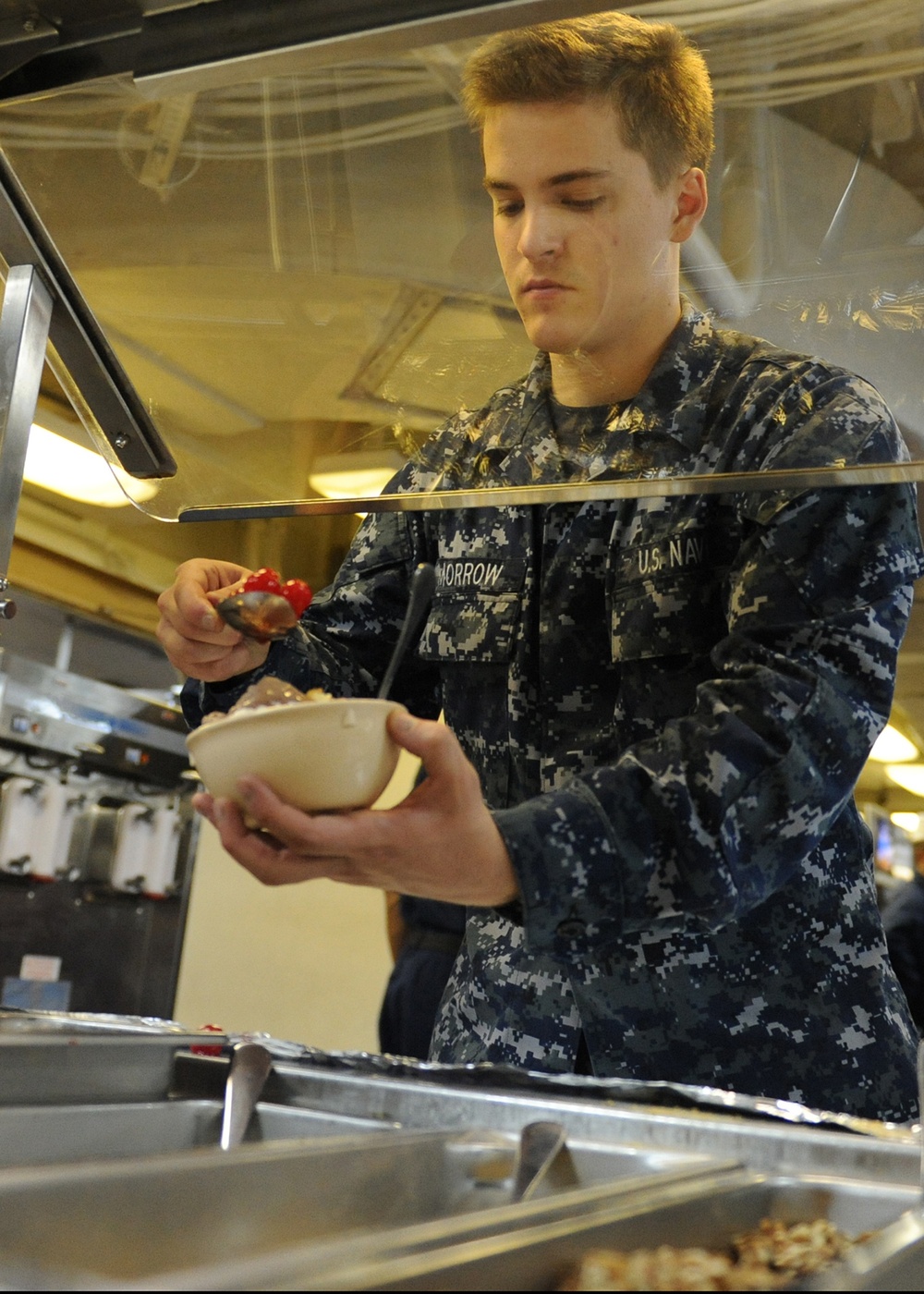 USS America ice cream social