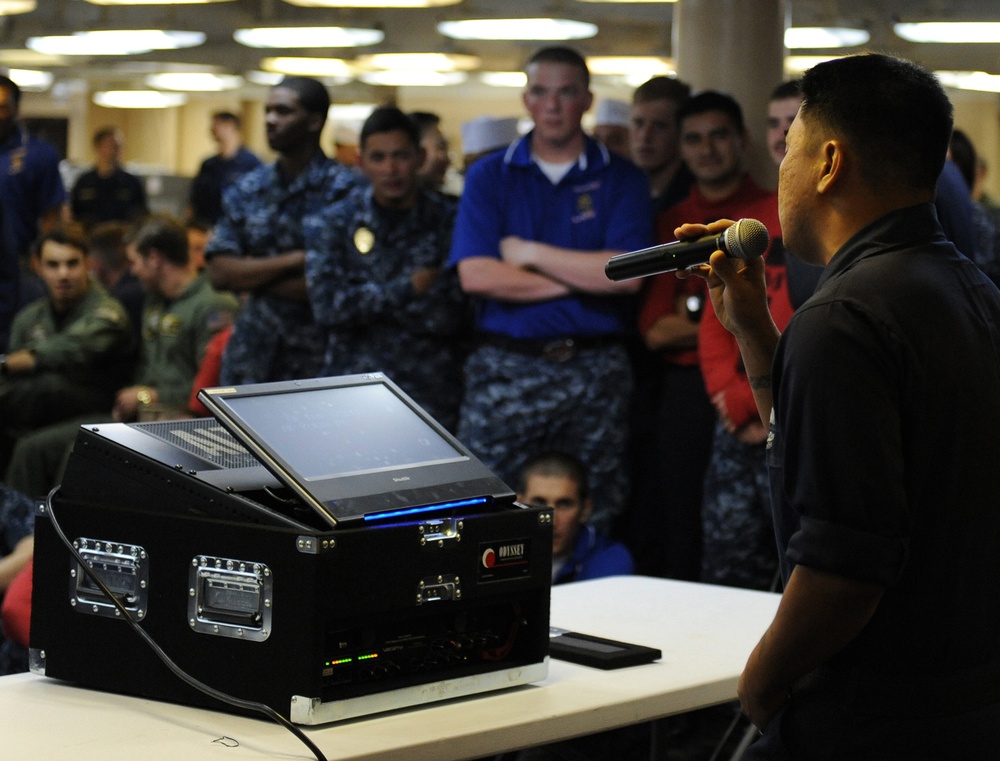 USS America ice cream social