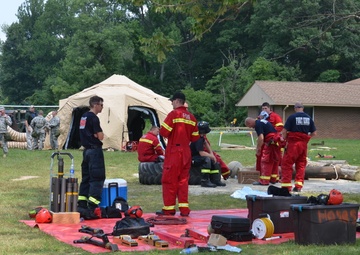 Combined training brings forces together