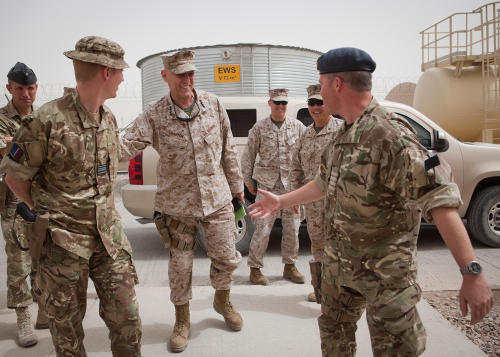 Assistant Commandant of the Marine Corps Visits CENTCOM