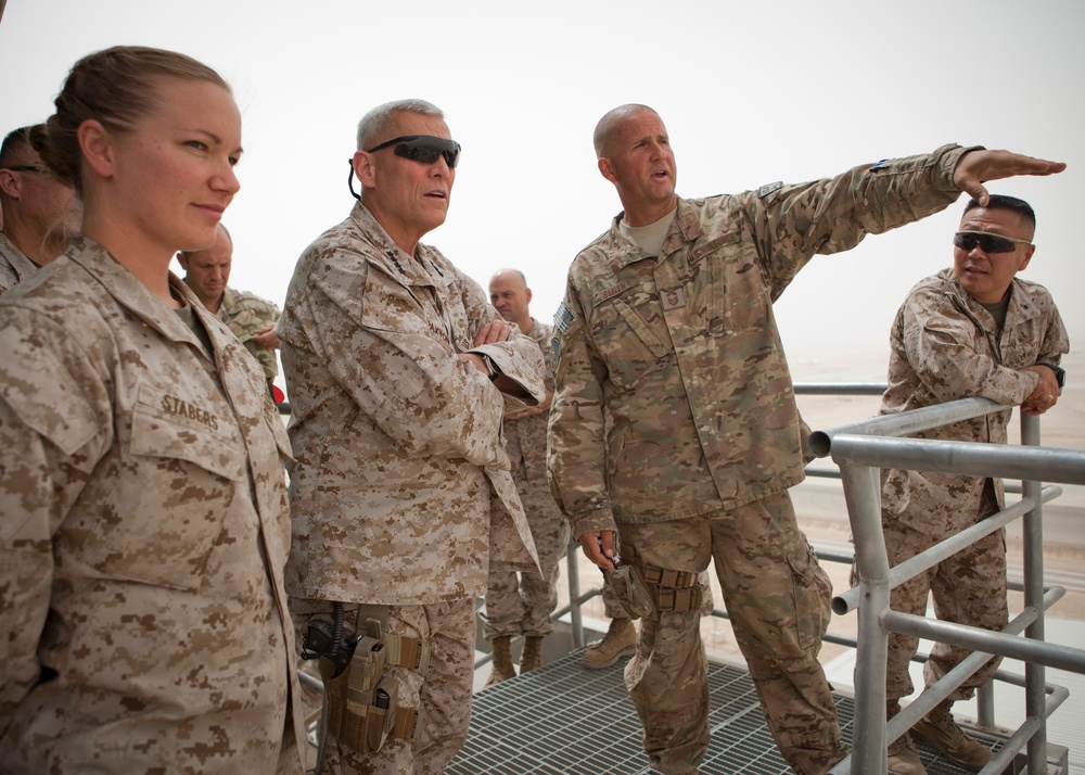 Assistant Commandant of the Marine Corps Visits CENTCOM