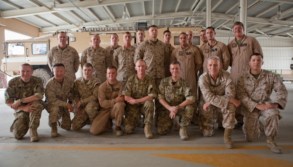 Assistant Commandant of the Marine Corps Visits CENTCOM