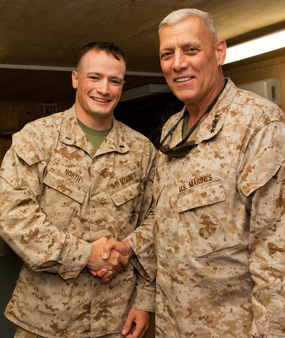 Assistant Commandant of the Marine Corps Visits CENTCOM