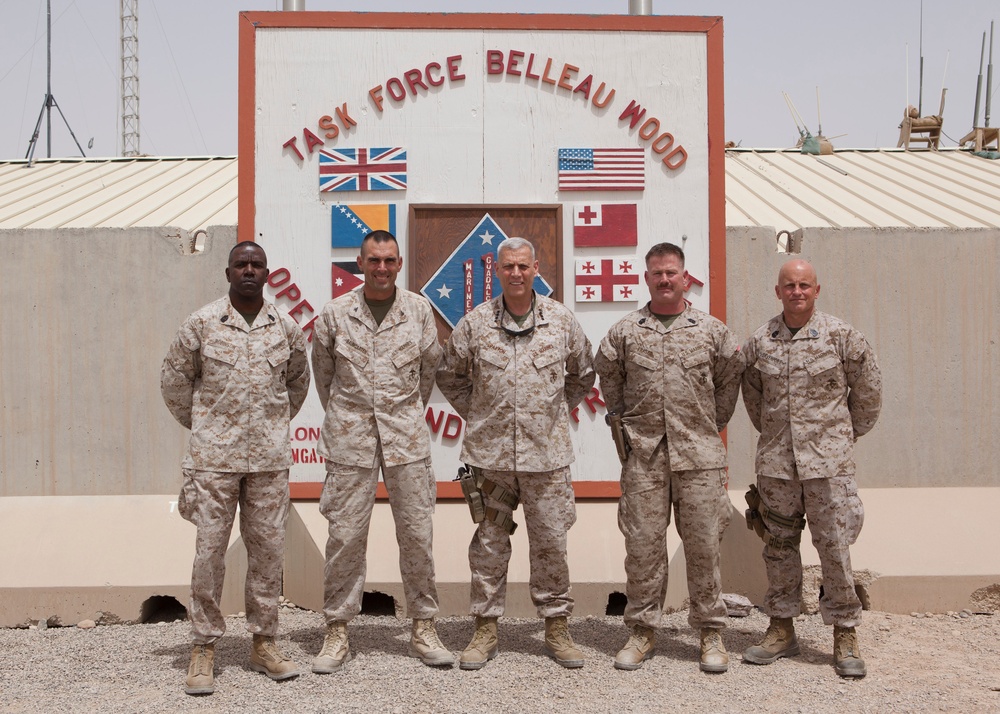 Assistant Commandant of the Marine Corps Visits CENTCOM