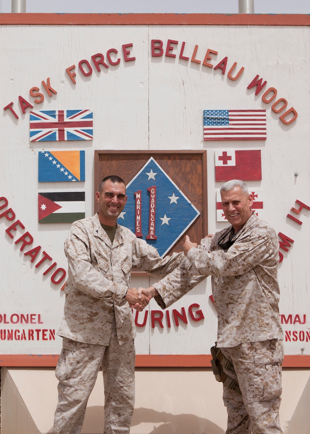 Assistant Commandant of the Marine Corps Visits CENTCOM