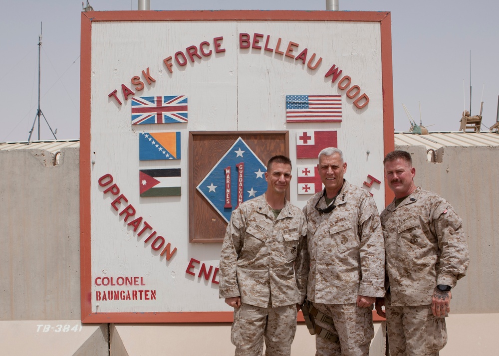 Assistant Commandant of the Marine Corps Visits CENTCOM