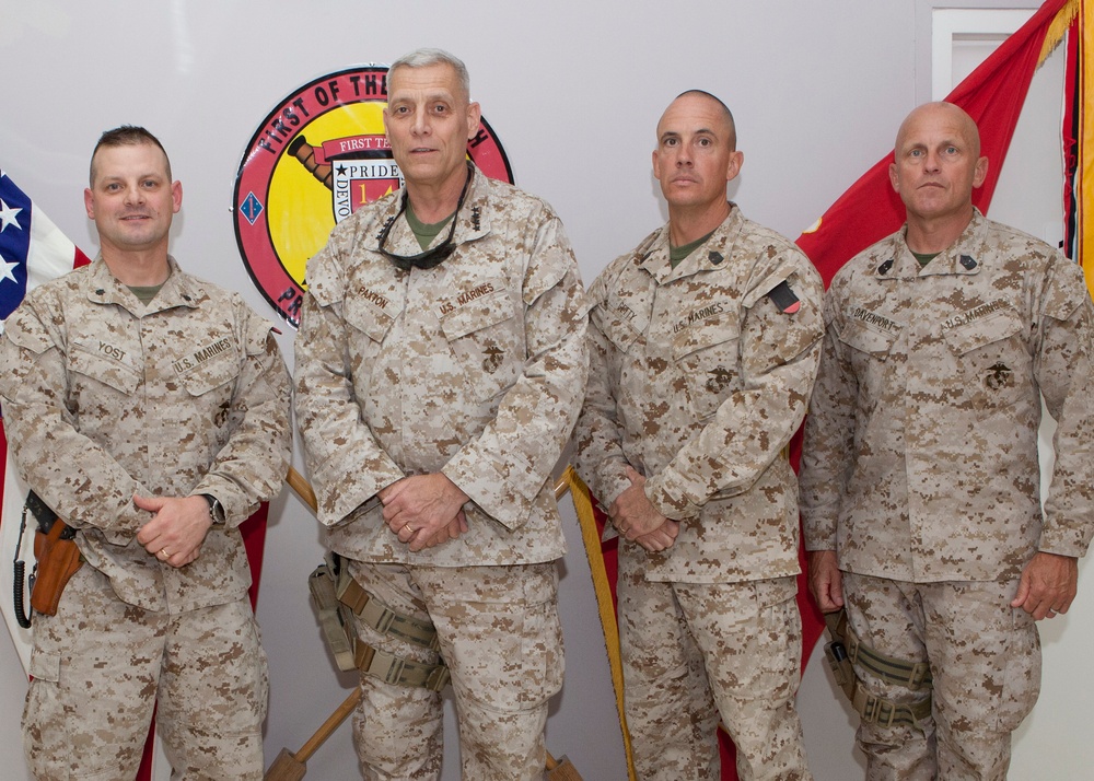 Assistant Commandant of the Marine Corps Visits CENTCOM