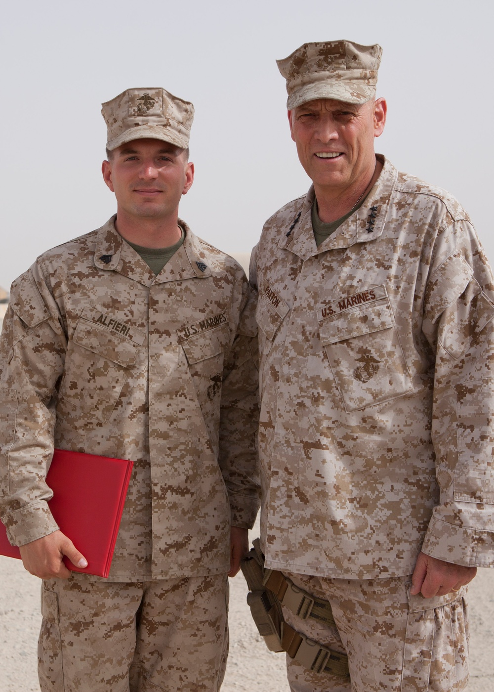 Assistant Commandant of the Marine Corps Visits CENTCOM