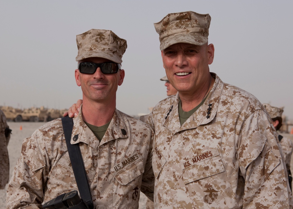 Assistant Commandant of the Marine Corps Visits CENTCOM