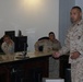 Staff noncommissioned officers receive incident mitigation class aboard camp Leatherneck, Afghanistan during deployment