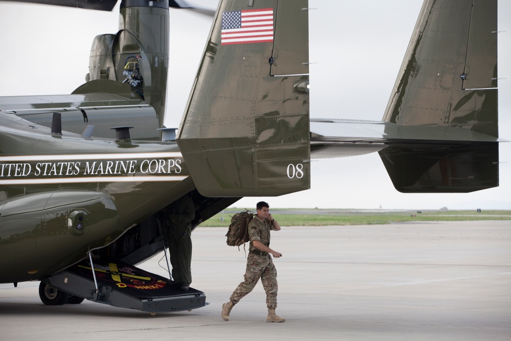 British Royal Marines Visit MCB Quantico, Va