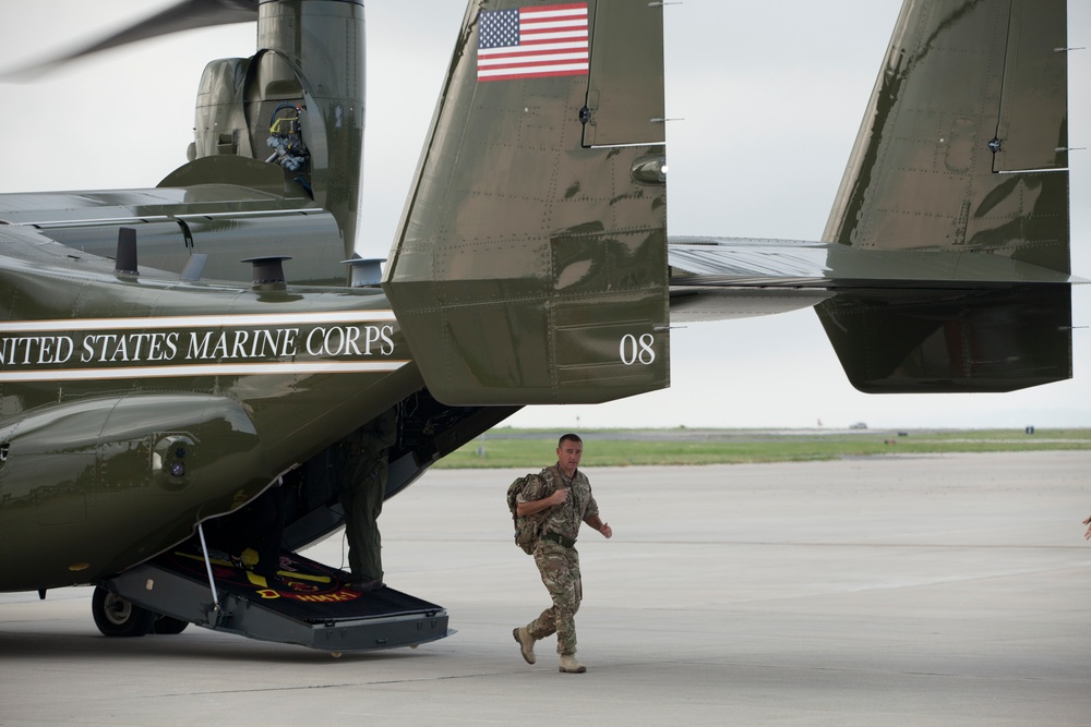 British Royal Marines Visit MCB Quantico, Va