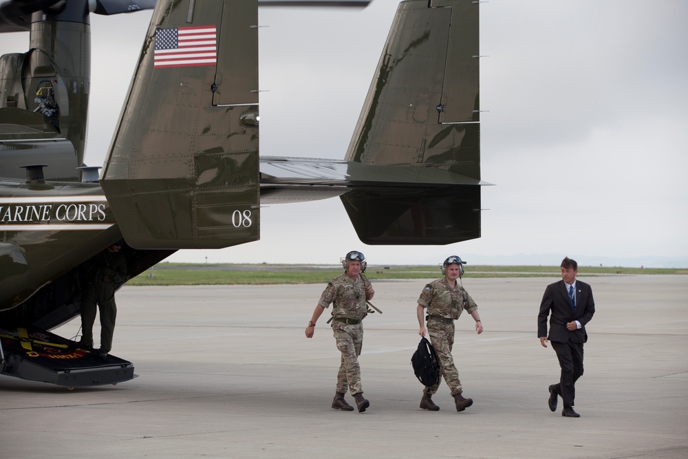 British Royal Marines Visit MCB Quantico, Va