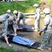 381st Military Police take simulated casualty
