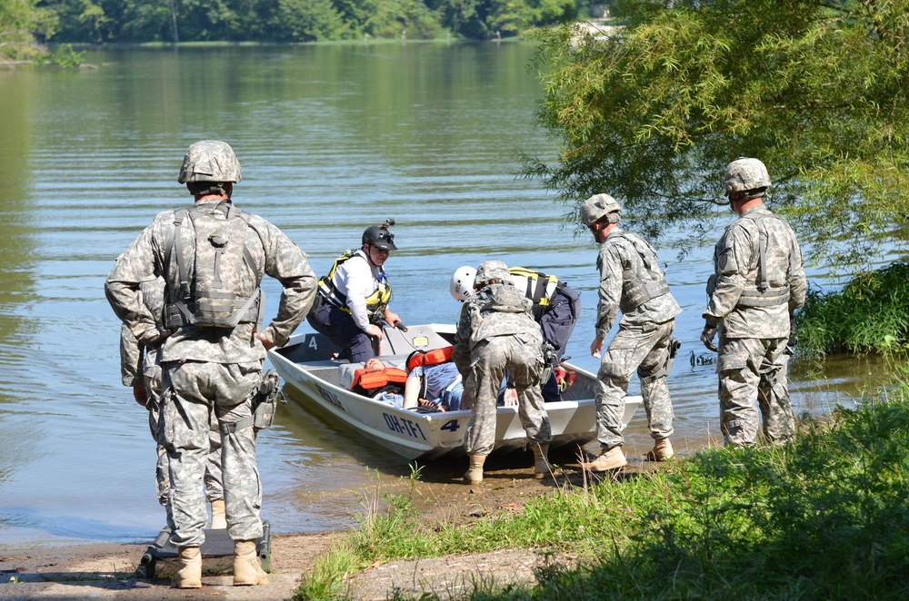Ohio Task Force 1 and 381st Military Police conduct training