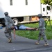 381st Military Police evacuate a simulated casualty