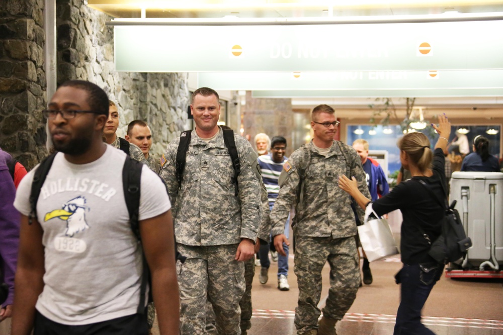 Alaska Guardsmen return from Guantanamo Bay deployment