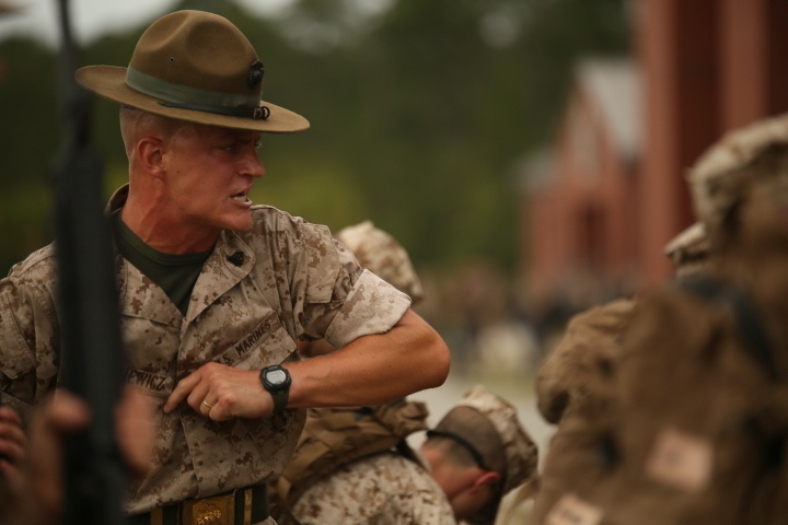 Rockford, Mich., native a Marine Corps drill instructor on Parris Island