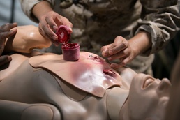 3rd Med Bn train for casualty scenarios