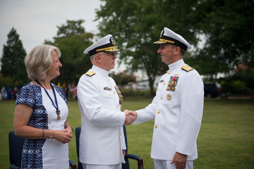 Chief of chaplains change of command ceremony