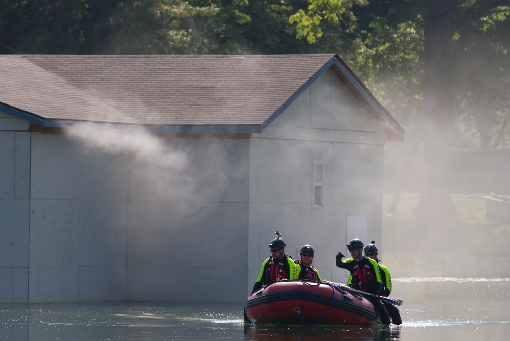 Firefighters train to save lives