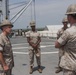 Logistics Marines take tour of USNS Wright