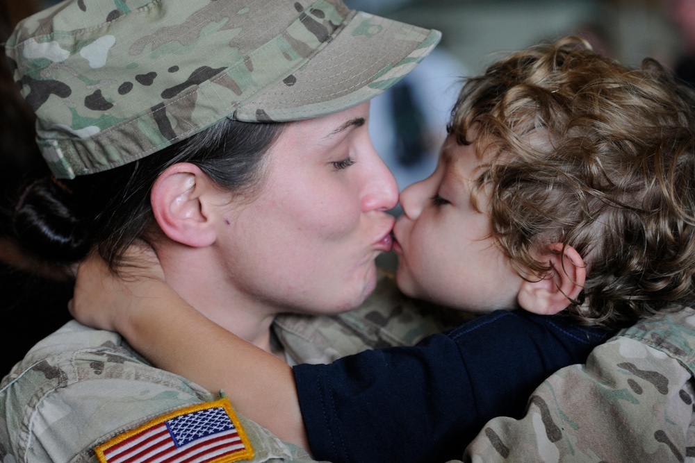 132nd MP Company returns home