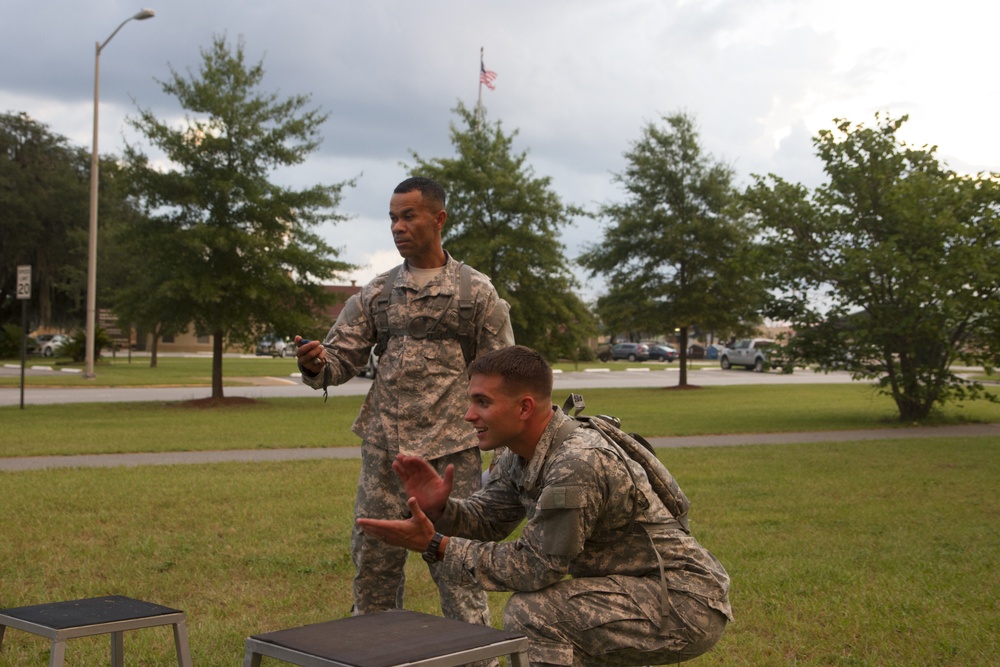 Commander’s physical challenge builds teams, lifts morale