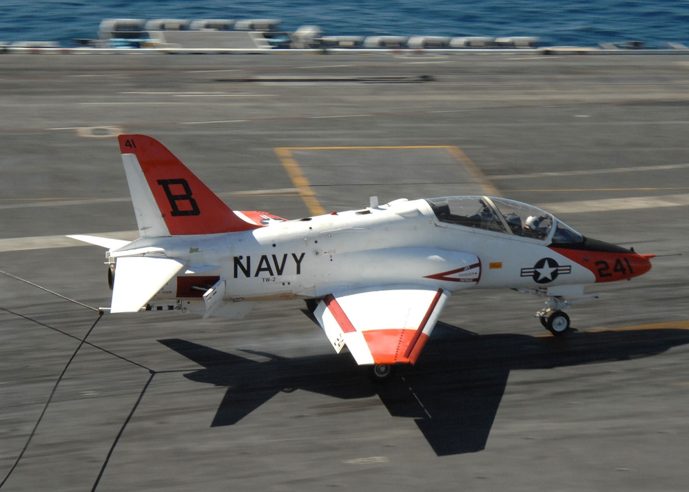 T-45C Goshawk on flight deck