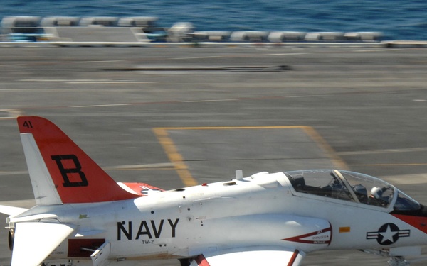 T-45C Goshawk on flight deck