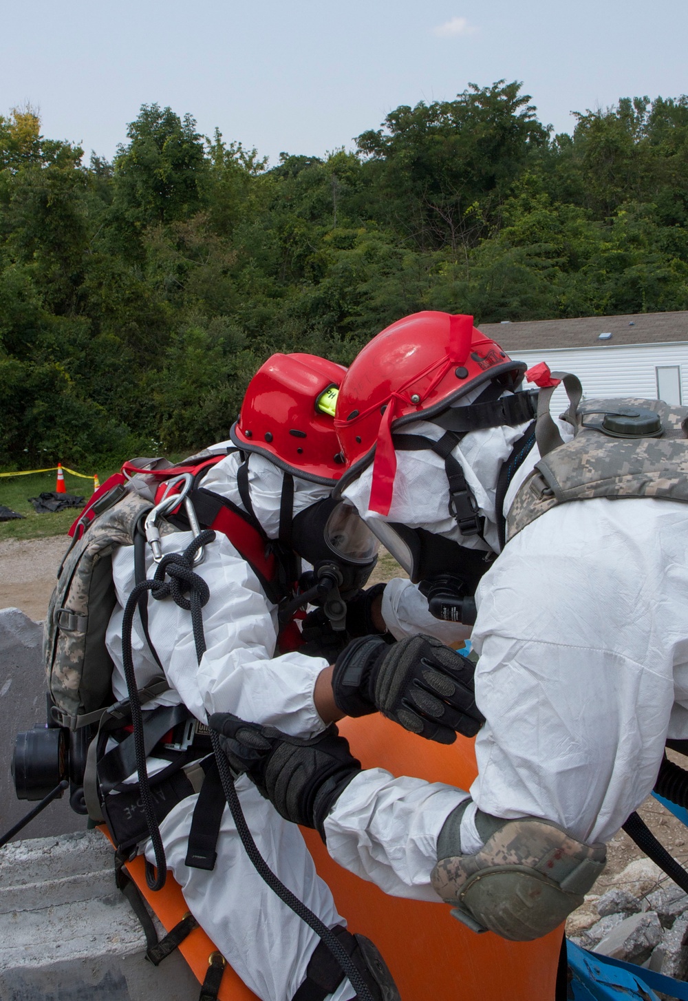 440th Chemical Company search and extraction