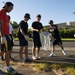 Japanese Sailors organized base cleanup