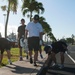 Japanese Sailors organized joint base cleanup