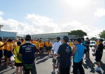 Japanese Sailors organized joint base cleanup