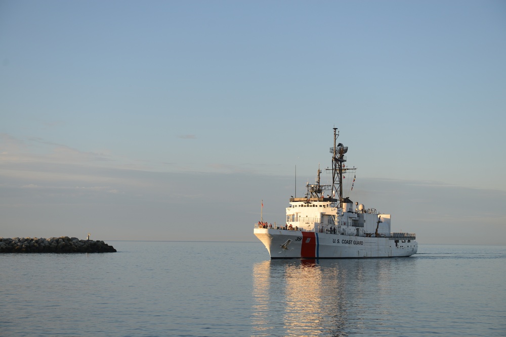 Coast Guard Cutter Alex Haley visits Nome