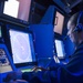 USS Makin sailor monitors radar