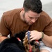 Military working dog receives military honors