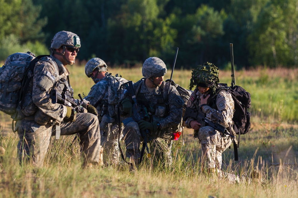 DVIDS - Images - Paratroopers, Latvians develop understanding through ...