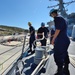 USS Ross departs Souda Bay