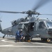 USS Arleigh Burke flight deck operations